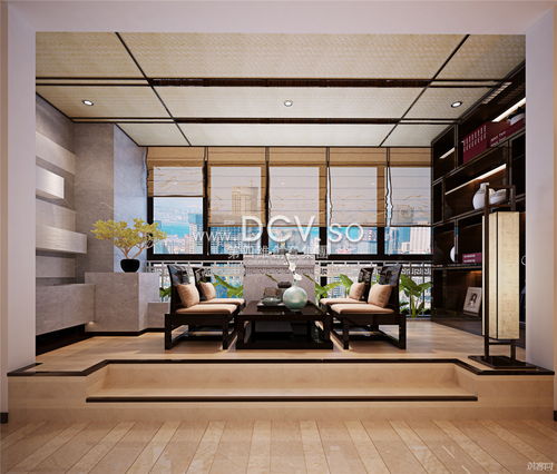西安最人性化的室内装修设计 曲江天鹅堡新中式住宅